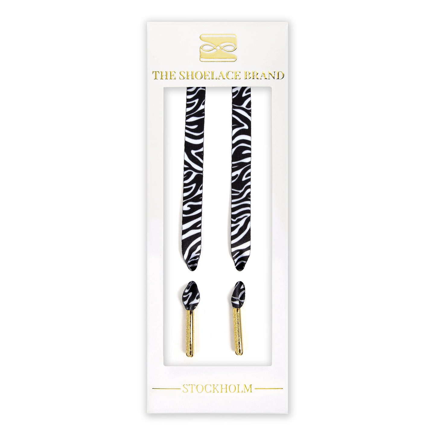 The Shoelace Brand Classic Zebra